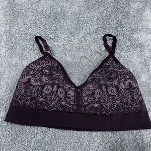 Athleta Size SmallSports Bra Black and Grey